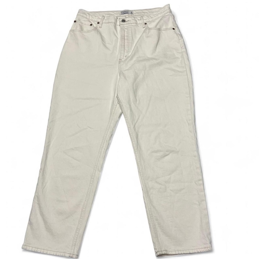 Abercrombie and Fitch Curve Love The Ankle Straight Ultra High Rise Size 33|16R